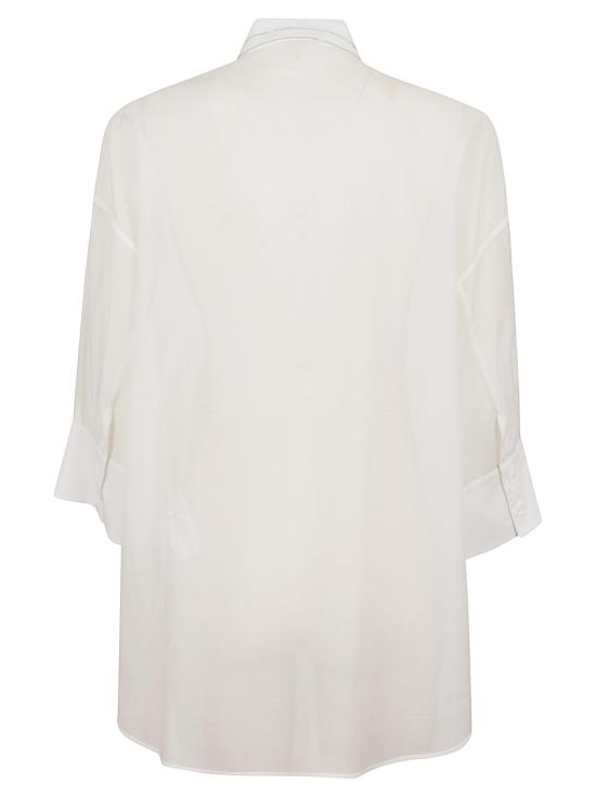 26SS 페세리코 셔츠 A06349 8372B 00B BIANCO NATURALE WHITE - PESERICO