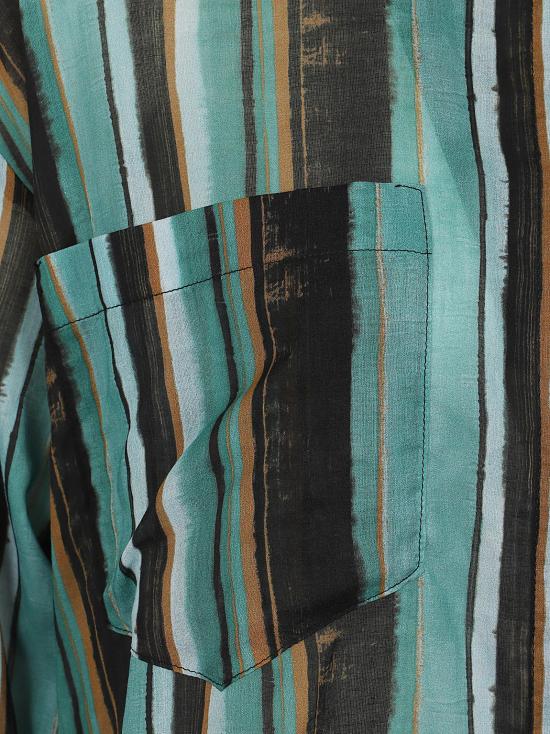 26SS 핑코 셔츠 106990 A3CH SD3 MULT VERDE NERO GREEN - PINKO