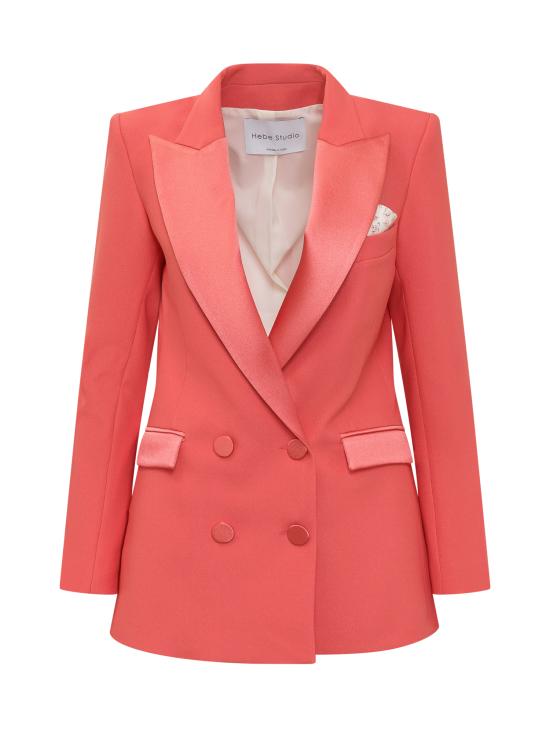  헤베스튜디오 수트 자켓 H214BIBZCDY CRL CORALLO