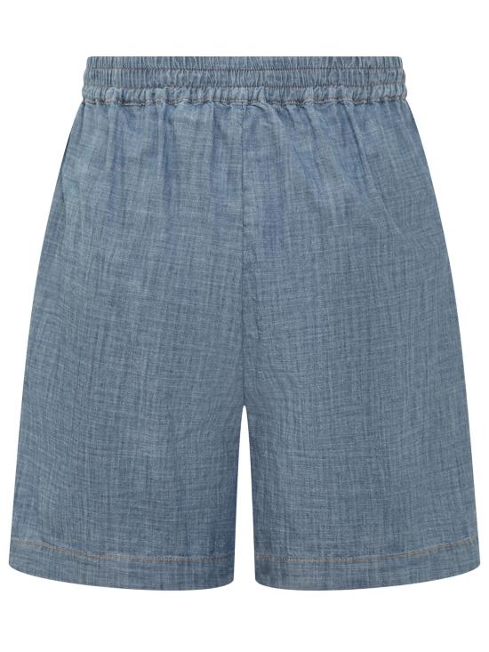  세미쿠튀르 숏팬츠 S4SY13 Z840 CHAMBRAY - SEMI-COUTURE