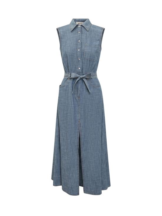  세미쿠튀르 데님 원피스 S4SY16 Z840 CHAMBRAY