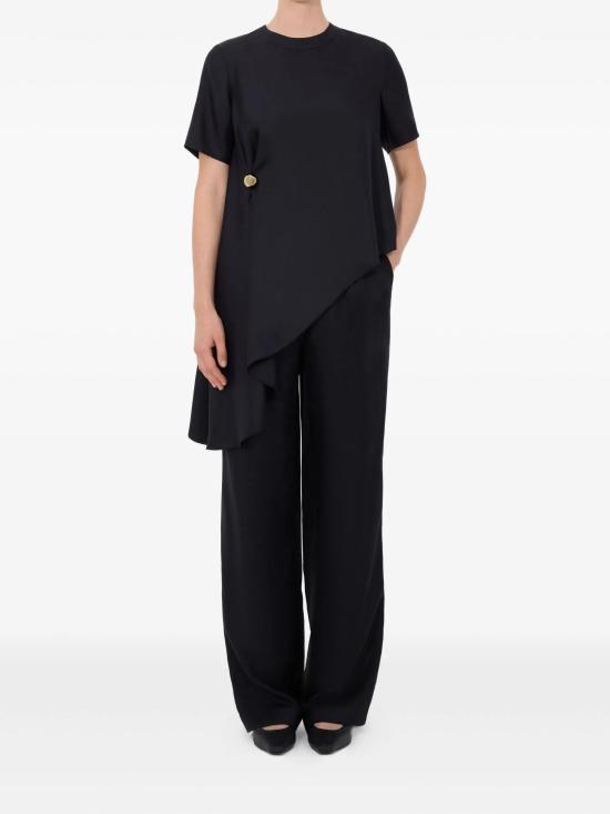 26SS 루루 스튜디오 반팔 티셔츠 MADEA AB024464 S - LOULOU STUDIO