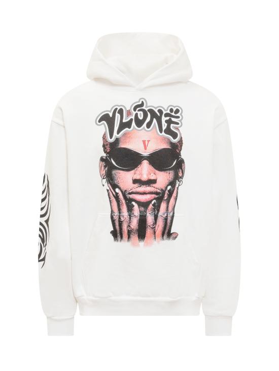  VLONE X NAV 긴팔 티셔츠 95VRM1010 WHITE