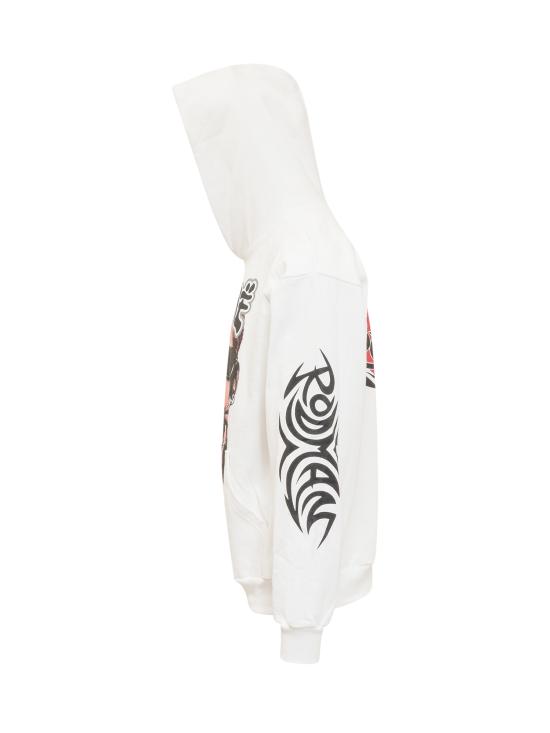  VLONE X NAV 긴팔 티셔츠 95VRM1010 WHITE - OTHER BRANDS