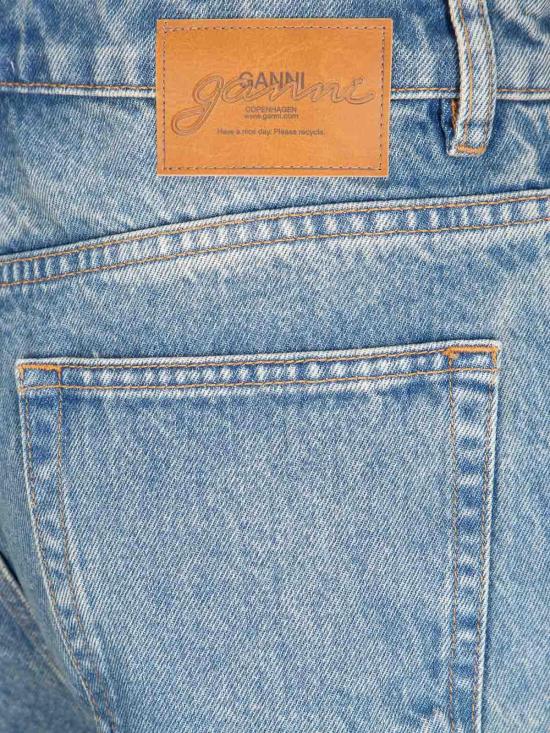 26SS 가니 스트레이트 팬츠 A1100094567 Blue - GANNI