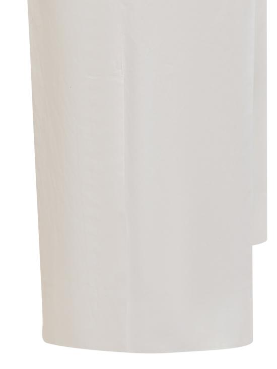  엠포리오 아르마니 스트레이트 팬츠 D41P35D1180 101 BIANCO SETA - EMPORIO ARMANI