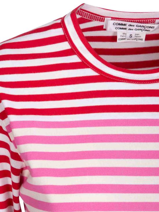 26SS 꼼데가르송 반팔 티셔츠 RQT017S261 Red - COMME DES GARCONS