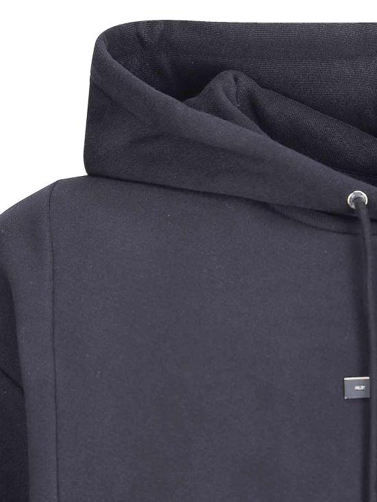 26SS 엘리엇에밀 후드 티셔츠 M08077BLK01 Black - HELIOT EMIL