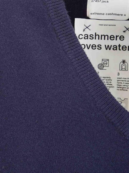 26SS 익스트림캐시미어 긴팔 티셔츠 45700101TU01NAVY Dark Blue - EXTREME CASHMERE