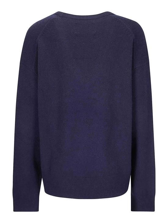 26SS 익스트림캐시미어 긴팔 티셔츠 45700101TU01NAVY Dark Blue - EXTREME CASHMERE