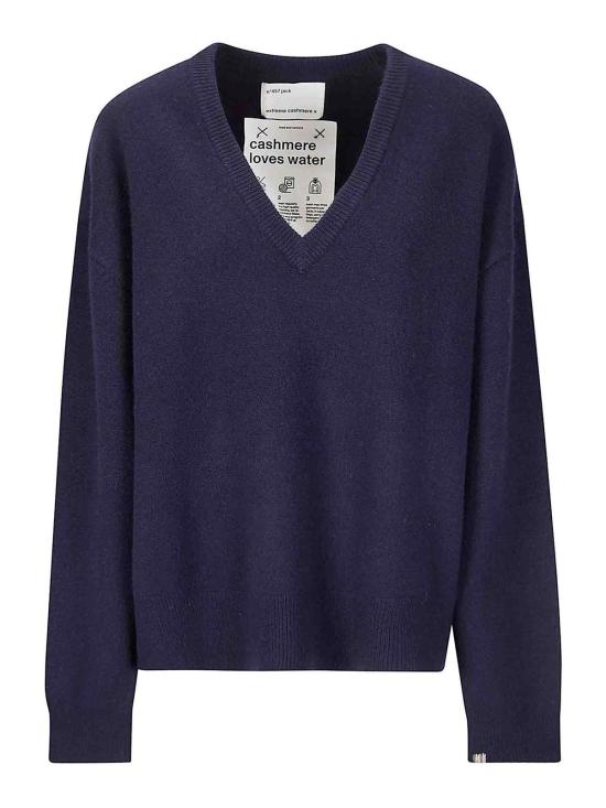 26SS 익스트림캐시미어 긴팔 티셔츠 45700101TU01NAVY Dark Blue