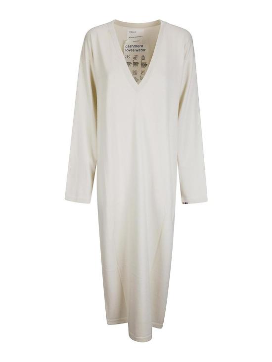 26SS 익스트림캐시미어 롱 원피스 48021311TU04BONE White