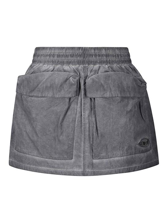 26SS 디젤 미디 스커트 A211770IQAX93R Black