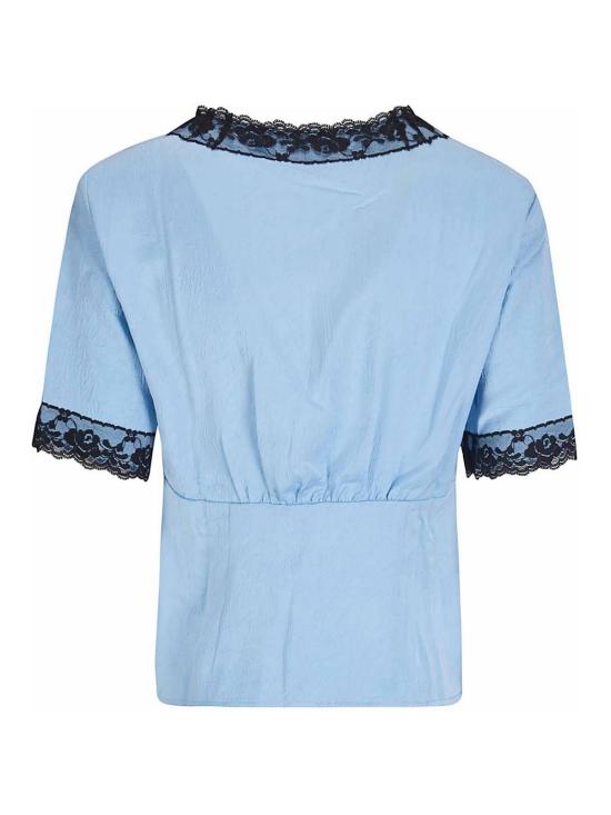 26SS 바움 운드 페르드가르텐 민소매 티셔츠 24796C7503 Blue - BAUM UND PFERDGARTEN