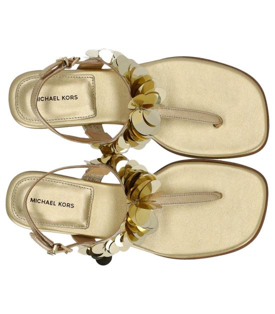 26SS 마이클 코어스 샌들 40S6LRFS2Q 740 36 Gold - MICHAEL KORS