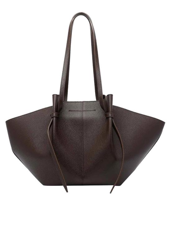 26SS 유제피 숄더백 LARGEMOCHIPEBBLEGRAINLEATHERL038 Brown - YUZEFI