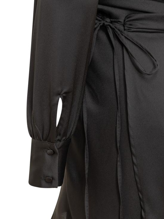  나인 미니츠 숏 원피스 24FWNAB0024 BLACK - NINEMINUTES