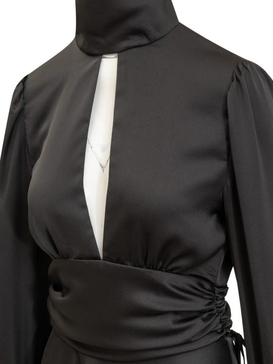  나인 미니츠 숏 원피스 24FWNAB0024 BLACK - NINEMINUTES