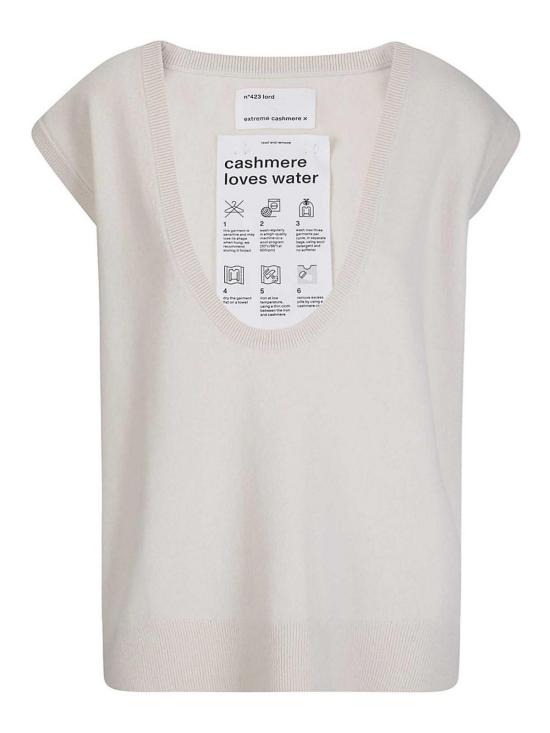 26SS 익스트림캐시미어 베스트 42321301TU05BONE White