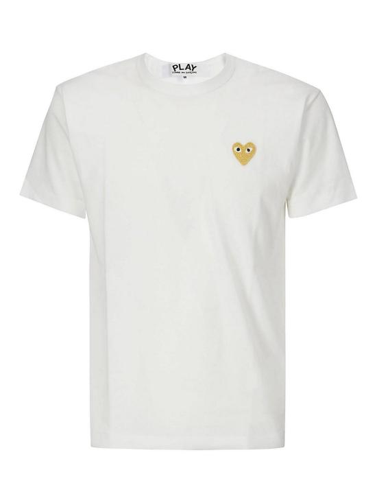  꼼데가르송 반팔 티셔츠 AXT2160514 White