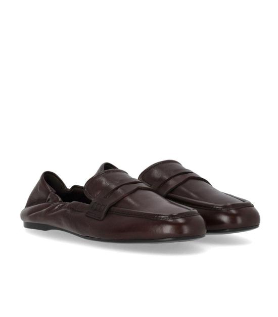 26SS 굴리엘모 로타 로퍼 SATIN 36 Brown - GUGLIELMO ROTTA