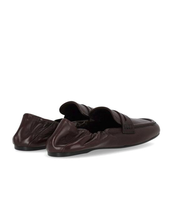 26SS 굴리엘모 로타 로퍼 SATIN 36 Brown - GUGLIELMO ROTTA