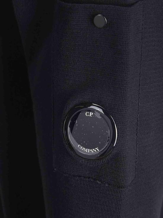 26SS 씨피 컴퍼니 코튼 씨 아일랜드 렌즈 스웨터 20CMKN097A110560A999 Black - C.P. COMPANY