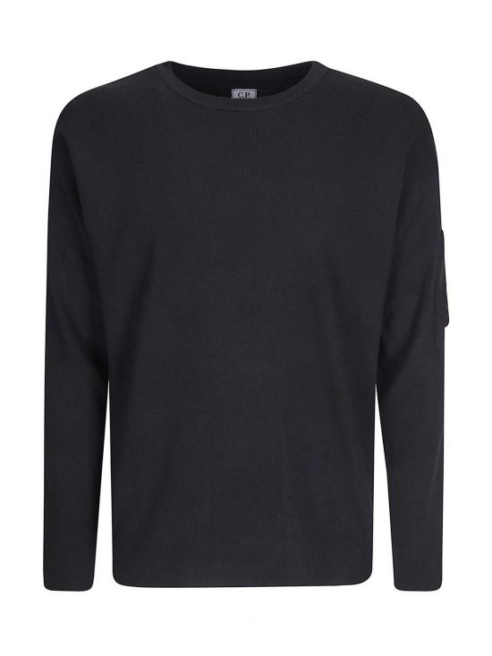 26SS 씨피 컴퍼니 코튼 씨 아일랜드 렌즈 스웨터 20CMKN097A110560A999 Black