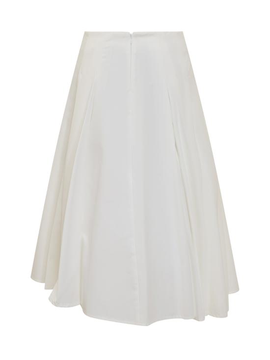  세미쿠튀르 미디 스커트 Y4SO06 A010 BIANCO - SEMI-COUTURE