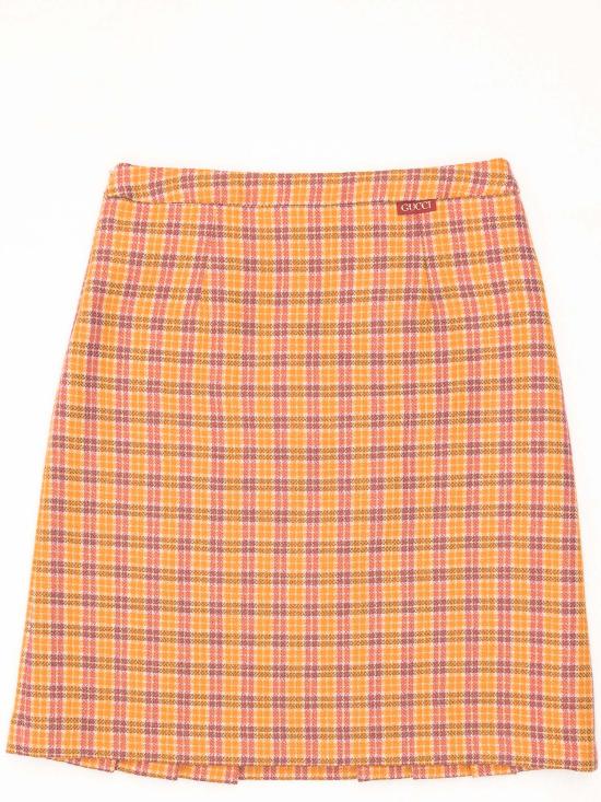  [키즈] 구찌 스커트 657900XWAP2 7253 ARANCIONE PESCA - GUCCI