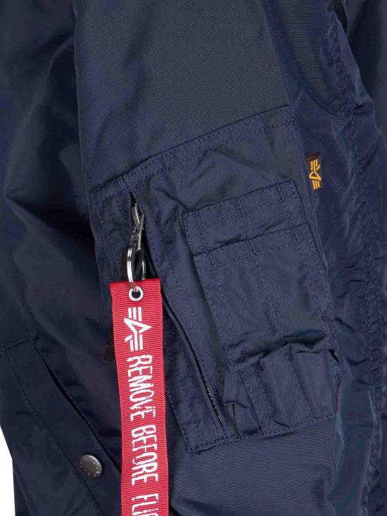 26SS 알파 봄버 자켓 SS19110307 Blue - ALPHA