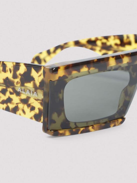 26SS 알라이아 선글라스 AA0099S Animal Print - ALAIA