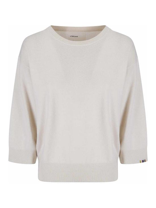 26SS 익스트림캐시미어 반팔 티셔츠 39821301TU01BONE White