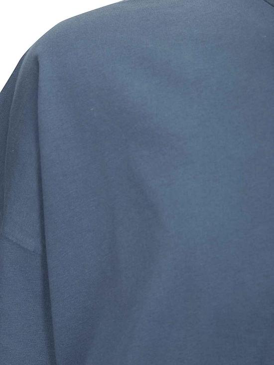 26SS 하이쿠레 반팔 티셔츠 HEM54072TJ058PXT0251 Dark Blue - HAIKURE