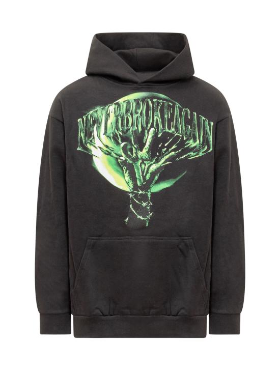 VLONE X NAV 긴팔 티셔츠 95VLA1015 BLACK