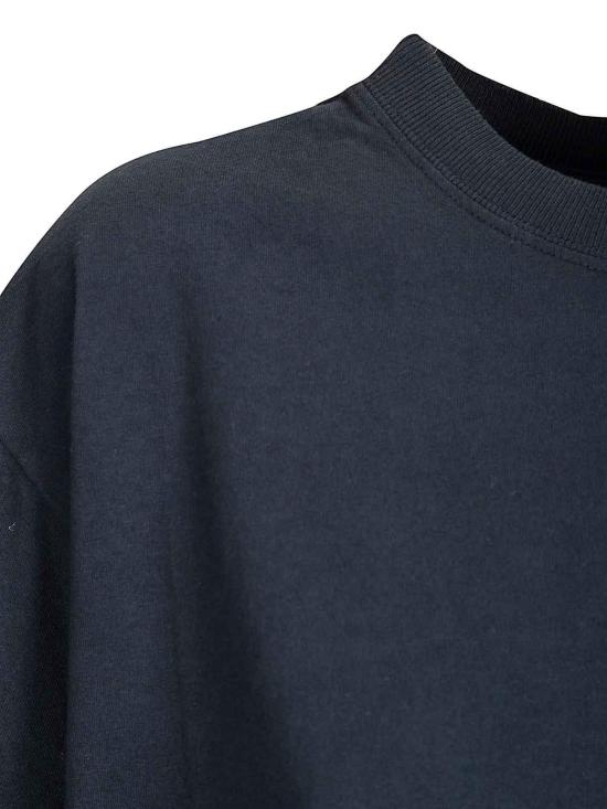 26SS 골든구스 반팔 티셔츠 GWP01874P00157690456 Black - GOLDEN GOOSE