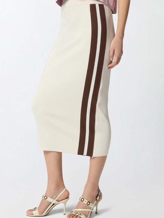 26SS 핑코 미디 스커트 106338A34DC44 Grey - PINKO