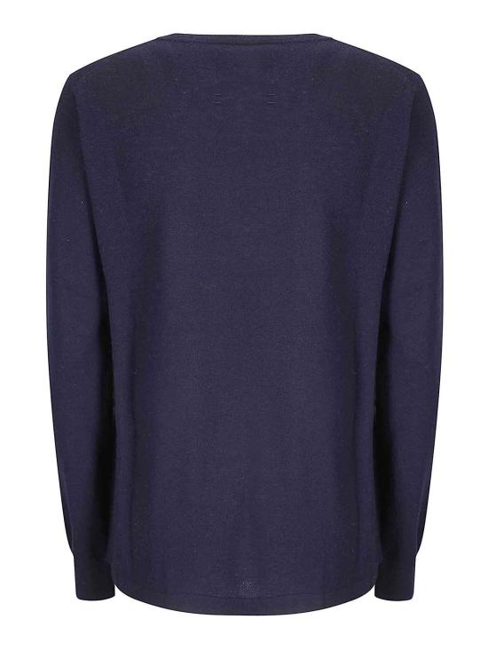 26SS 익스트림캐시미어 긴팔 티셔츠 41500118TU05NAVY Dark Blue - EXTREME CASHMERE