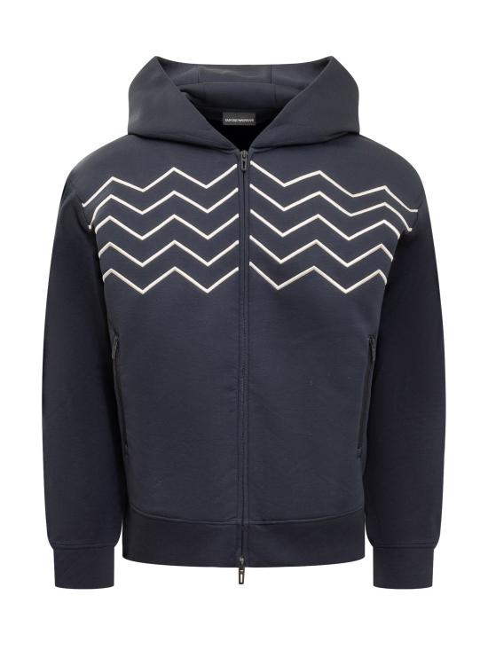  엠포리오 아르마니 긴팔 티셔츠 6R1ME21JNWZ 09B3 BLU NAVY