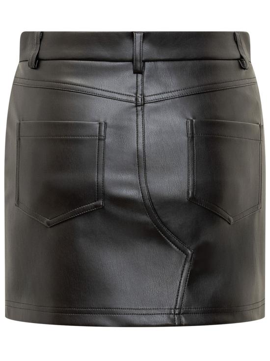  세미쿠튀르 숏 스커트 Y4WT21 Y690 NERO - SEMI-COUTURE