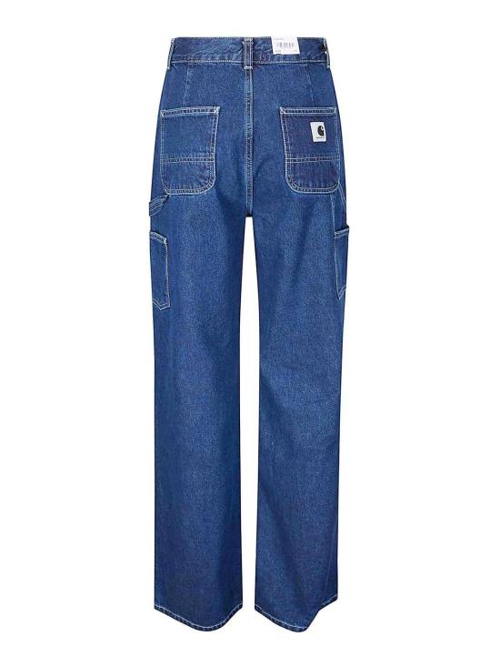 26SS 칼하트 스트레이트 팬츠 I0365990106 Blue - CARHARTT