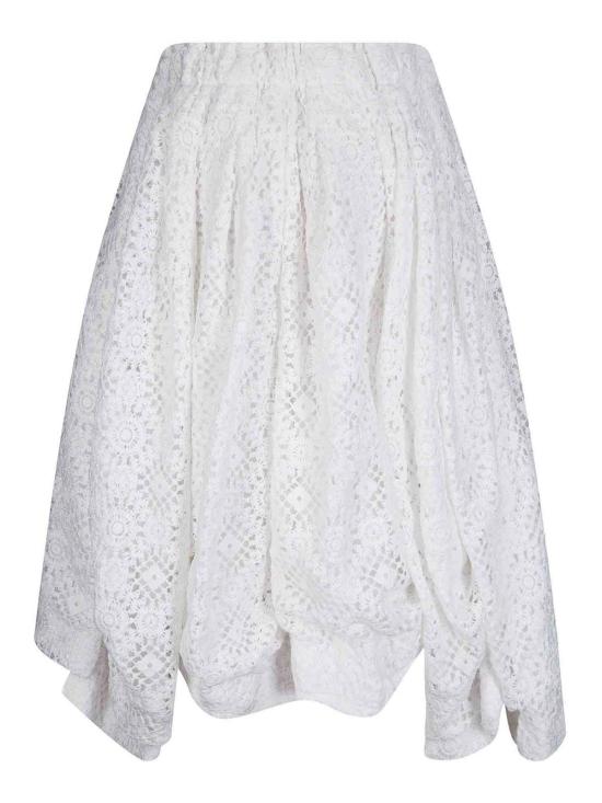 26SS 꼼데가르송 미디 스커트 GQP023S261 White - COMME DES GARCONS