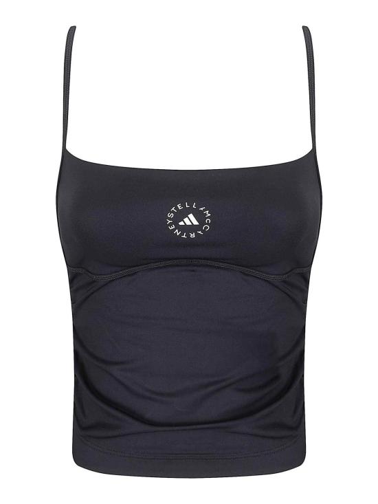 26SS 아디다스 바이 스텔라매카트니 민소매 티셔츠 KA9538 Black