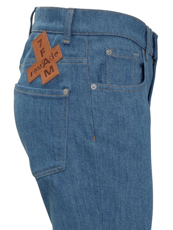  세븐포올맨카인드 스트레이트 팬츠 JSWBK85MIS BLUE - 7 FOR ALL MANKIND