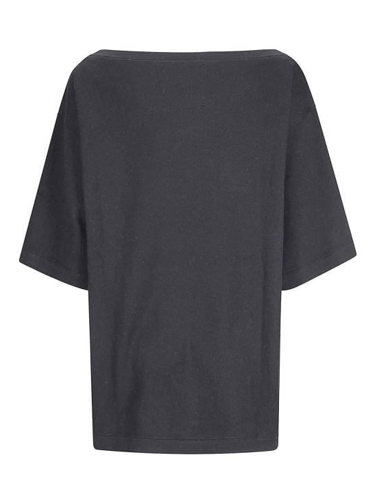 26SS 익스트림캐시미어 반팔 티셔츠 47217411TU05RAVEN Black - EXTREME CASHMERE