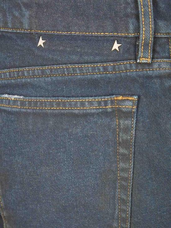 26SS 골든구스 스트레이트 팬츠 GMP02514P00235450100 Blue - GOLDEN GOOSE