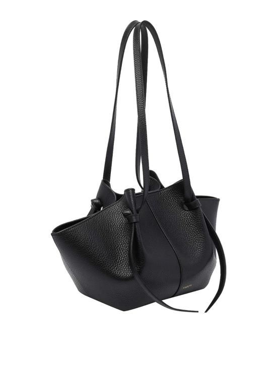 26SS 유제피 숄더백 MOCHIPEBBLEGRAINLEATHERL034 Black - YUZEFI