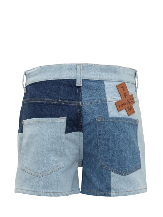 세븐포올맨카인드 숏팬츠 JSSTK85MIS BLUE - 7 FOR ALL MANKIND