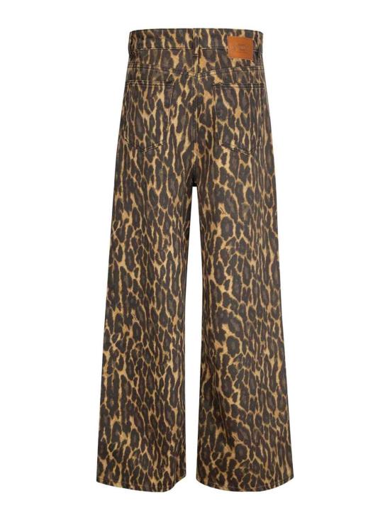26SS 가니 레오파드 배기진 A1100033894 Light Brown - GANNI