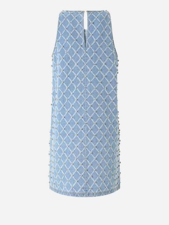 26SS 핑코 미디 스커트 106245A32NPJE Denim - PINKO